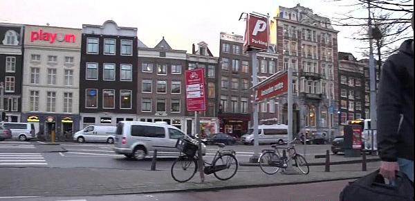  Fat Amsterdam hooker cockriding tourist